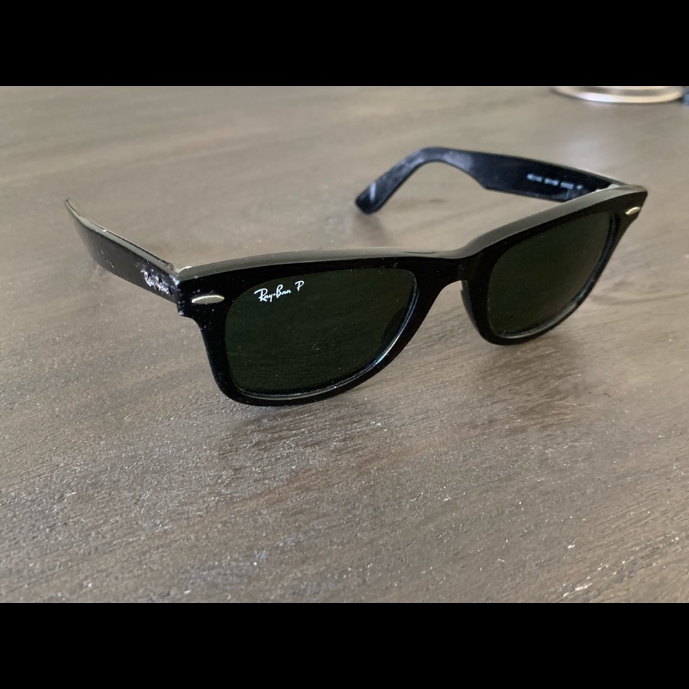 RAY BAN 50MM WAYFARER Unisex POLARIZED Sunglasses